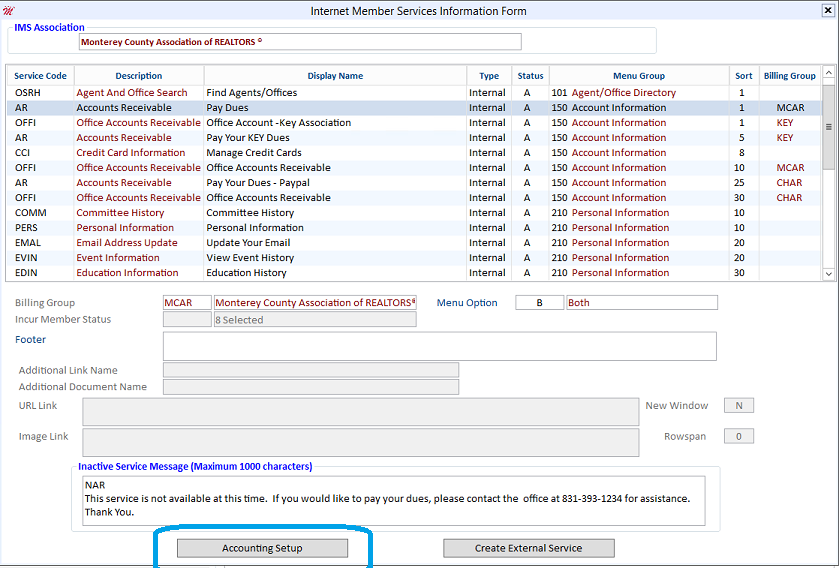 IMS accts rec batch 3