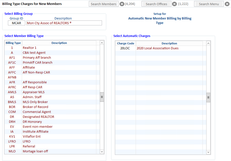 creating new member invoice 3